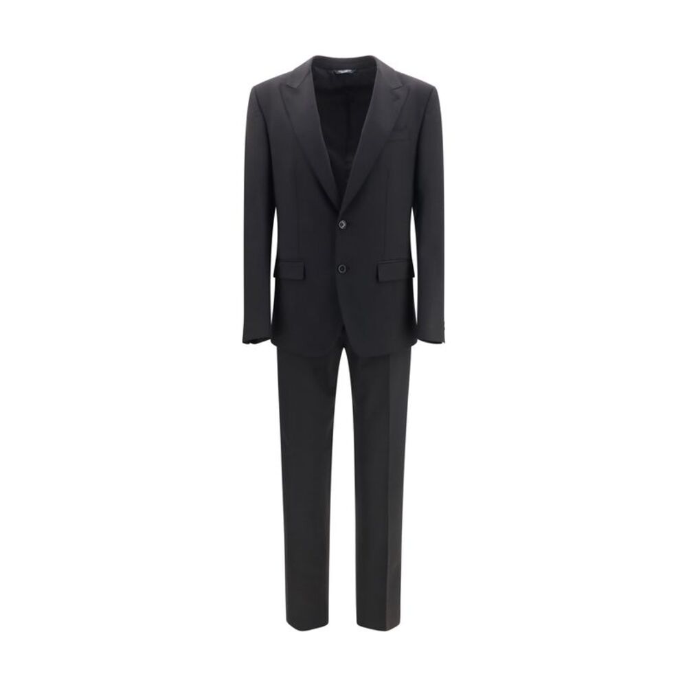 Dolce & Gabbana Men Martini Light Single-Breasted Wool Gabardine Suit